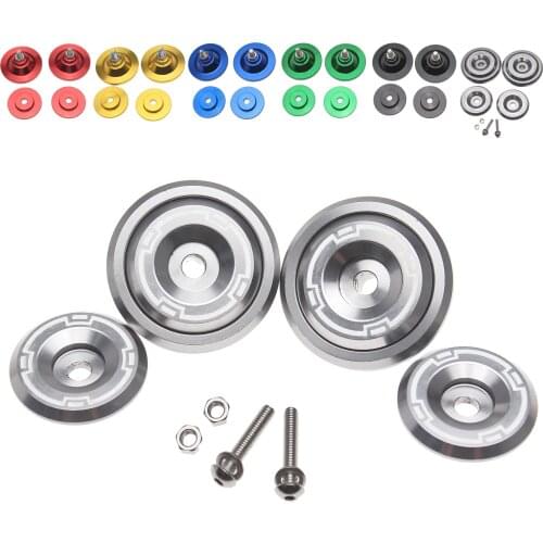 Motorcycle CNC Aluminum Frame Hole Cap Cover With Screws 5M Fairing Guard For Kawasaki Z900 2017 2018 2019