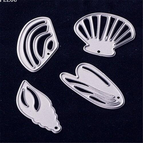 PANFELOU Easter Shell combination Scrapbooking DIY album cards paper die metal craft stencils punch cuts dies cutting
