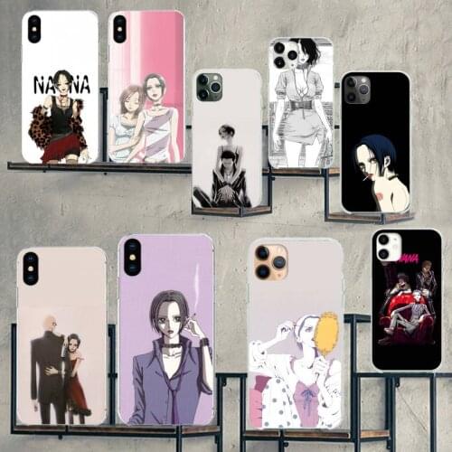 Nana Anime Phone Case For iphone 12 5 5s 5c se 6 6s 7 8 plus x xs xr 11 pro max mini