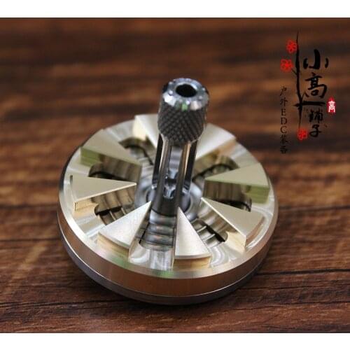 New Mechanical Force Metal Gyroscope Fingertip Gyro EDC Hand Spinner Decompression Adult Toy Anti-stress Balance Fidget Toy