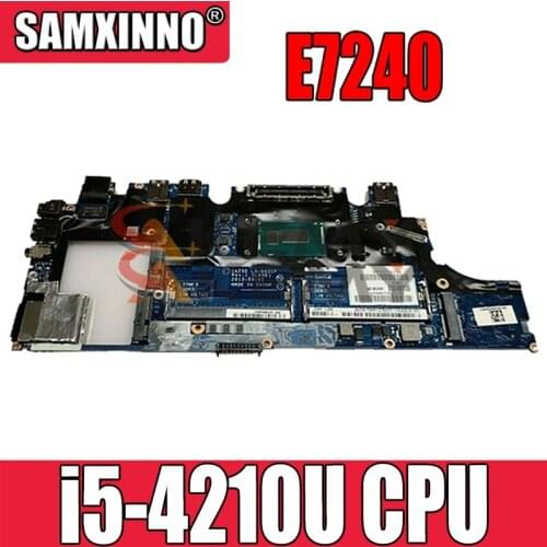 Working FOR DELL Latitude E7240 Laptop motherboard PX759 LA-9431P 0PX759 CN-0PX759 With i5-4210U CPU 100% Tested good free ship