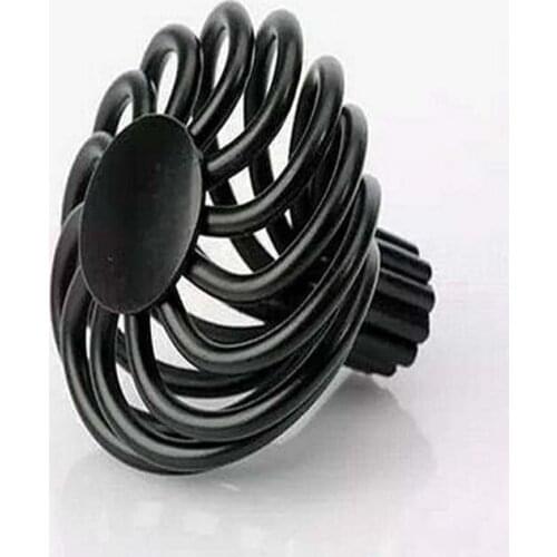 45mm black birdcage knobs drawer knob pull bronze kitchen cabiner dresser cupboard door furniture decoration hardware knobs