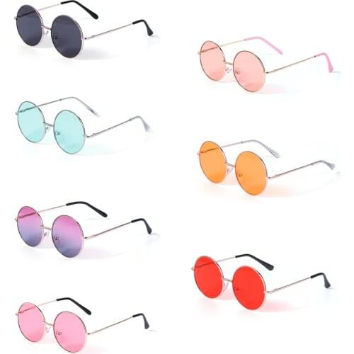 Summer Childrens Sunglasses Retro Round Frame Sun Glasses Kids Boys Girls Wild Style Eyeglasses Fashion Accessories
