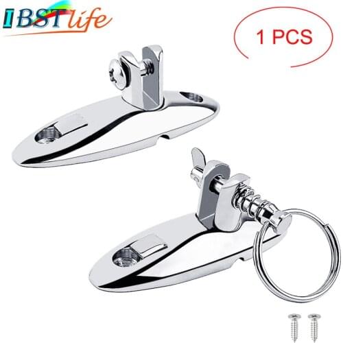 Stainless Steel 316 Heavy Duty 360 Degrees Swivel Quick Release Boat Bimini Top Deck Hinge Marine Hardware Accessories