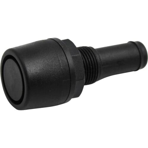 Fuel Tank Vent Cap Replacement Cover for Straight Fuel Tank Vent Black