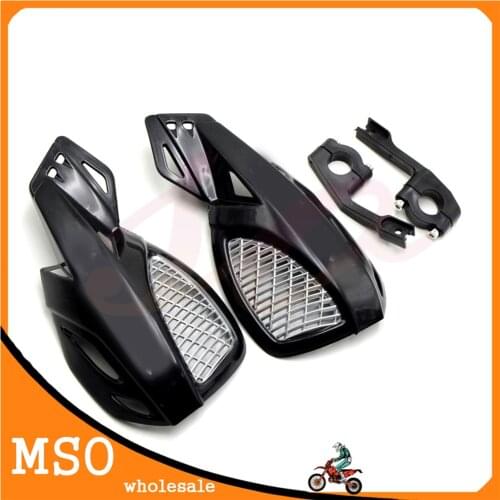 Motorbike ATV 7/8'' 22mm hot black Motorcycle Handguards Hand Guards Protectors For BENLIL BN600 BJ600GS BN250 BN300 BJ300