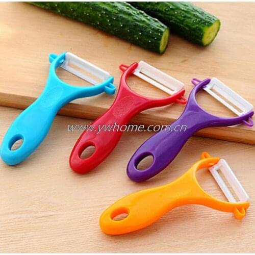 1 pcs Cooking Tools Kitchen Good Helper 1 Pcs New Design Gadgets Vegetable Fruit Ceramic Cutlery Colorful Peele