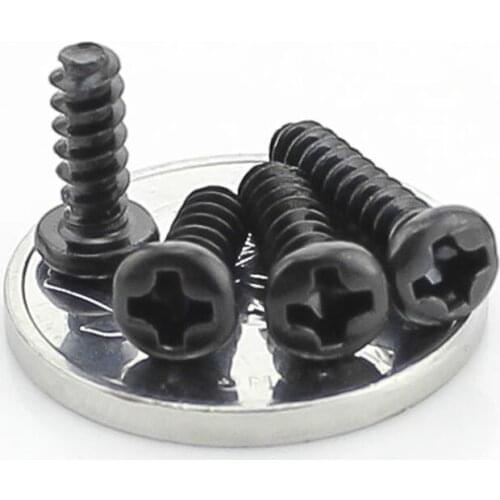 100PCS-M2.3*10 Black Head Tail Pan Head Tapping Screw Tapping