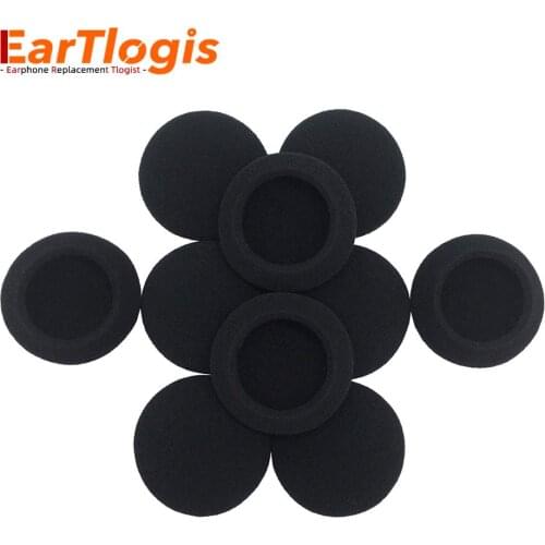 EarTlogis Sponge Replacement Ear Pads for JVC HAL50 HAL 50 HAL-50 Headset Parts Foam Cover Earbud Tip Pillow