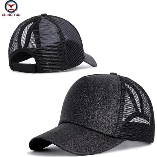 CHING YUN Brand Baseball Cap Women High Quality Ms Ponytail Hairstyle Womens sunhat Pattern Hat Unisex Leisure Street Sun Hat04