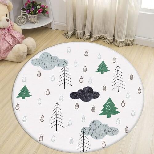 Football Pattern Kids Room Rug Crawling mat Rugs Baby Room Top astroturf