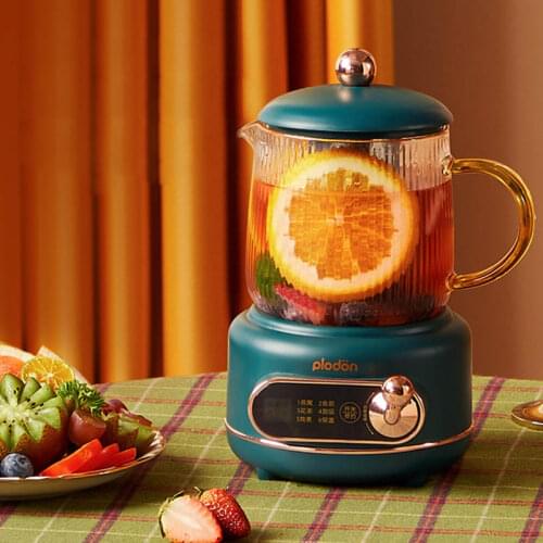 220V Electric Kettle Stew Cup Health Preserving Pot Boiled Water Kettle Heat Preservation Glass Teapot For Office Home 500ml