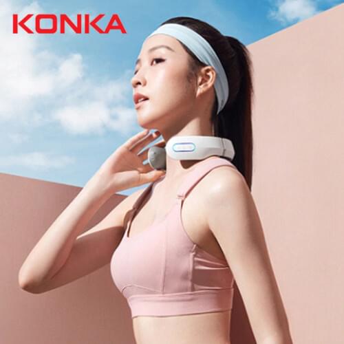 Konka KZ-JZY006 Electric Cervical Massager Neck Massager Office Neck Care Gift WhiteSmart Electric Neck Massager Relaxation