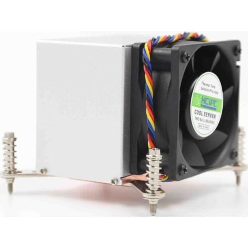 Allumium+Copper 2U CPU Cooler,3U/4U/5U Sever CPU Cooler,Cooling FAN HCFC3 LGA115X CPU Heatsink,LGA1150,1156,1155