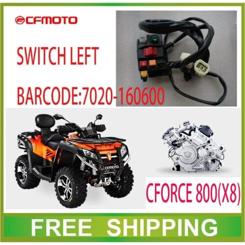 LEFT MULTI-FUNCTION SWITCH cf moto ATV UTV CF800-2 X8 800CC accessories free shipping