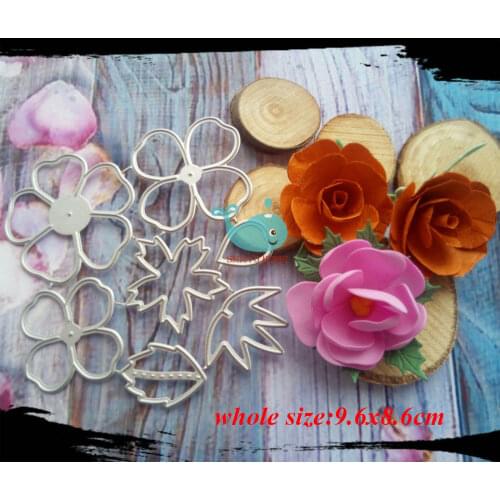 Many flower petal dies Craft Metal Cutting Dies cut die Cute Scrapbooking Paper Card Craft Embossing Die Cuts2019