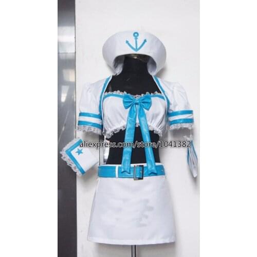 Custom Made Nitro Super Sonic Super Sonico Sailor Anime Cosplay Costume customized any size