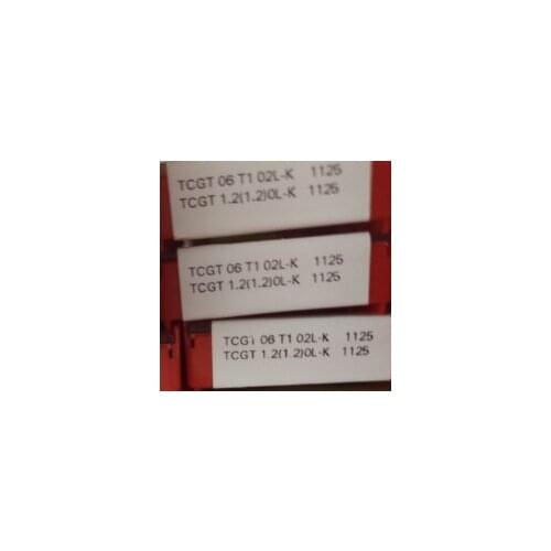 ORIGINAL 10PCS CARBIDE INSERT TCGT06T102L-K 1125
