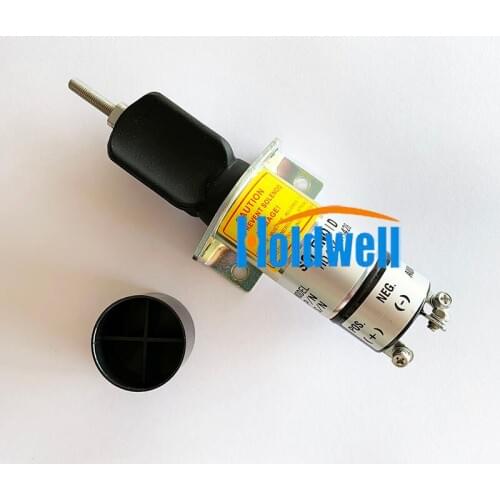 Holdwell 12V Throttle/Choke Solenoid 7750000085 for GROVE MZI45 AMZ40 AMZ50 SM3088
