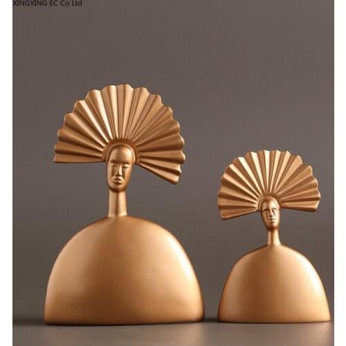 Modern Minimalist Creative Abstract Character Decoration Living Room Wine Cabinet Study Shelf Living Room Home Decorations