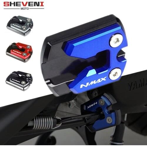 Motorcycle extension pad side bracket side bracket extension plate pad Fit For Yamaha NMAX125 NMAX155 NMAX 155 125 2015-2019