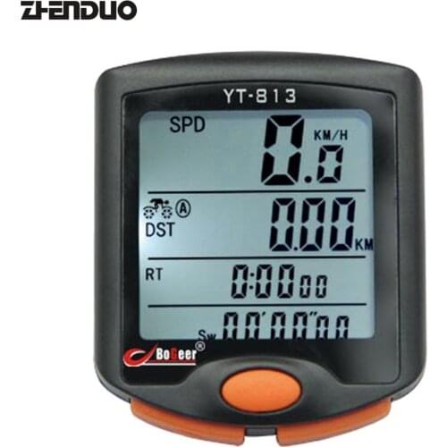 Bicycle Computer Bike ride meter kilometer full screen backlight waterproof