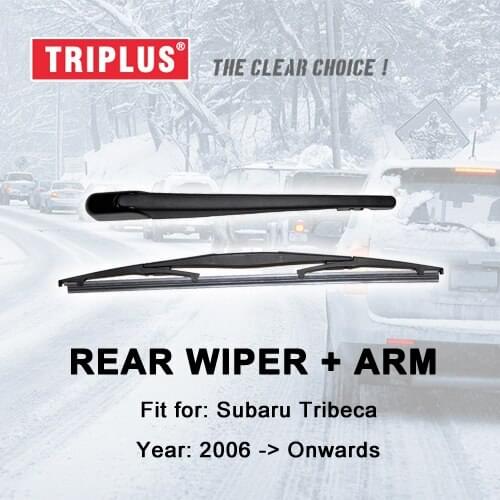 Rear Wiper Arm with Blade for Subaru Tribeca (2006-Onwards) 1pc 14" 350mm,Rear Wiper Arm & Rear Wiper Blades