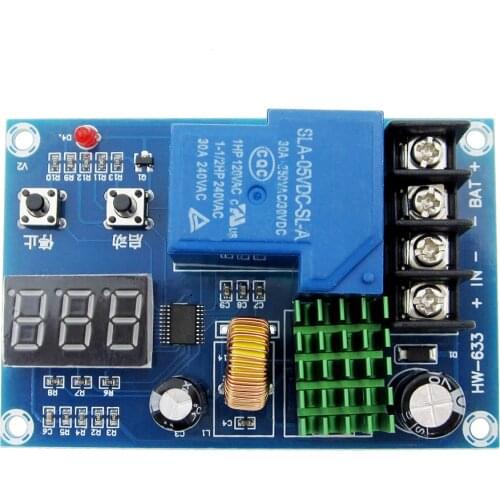 10PCS XH-M604 Battery Charger Control Module DC 6-60V Storage Lithium Battery Charging Control Switch Protection Board