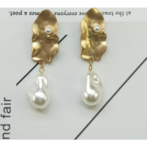 2019 Oorbellen Brinco European And American Jewelry Popular Personality Fashion Sweet Beach National Style / Ear Nail A8-17
