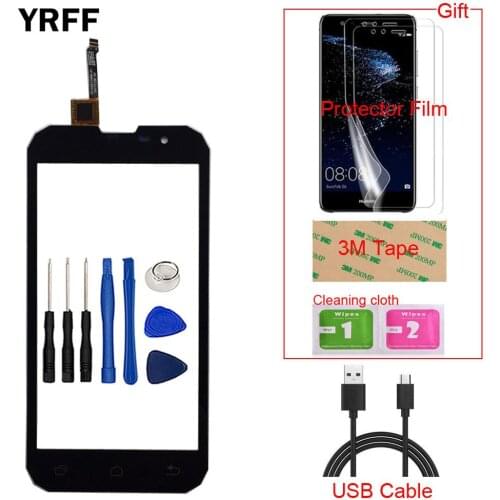 5.0inch Mobile Phone Touch Screen For Geotel G1 3G Front Glass Lens Touch Panel Digitizer Sensor Touchscreen Tools Gift