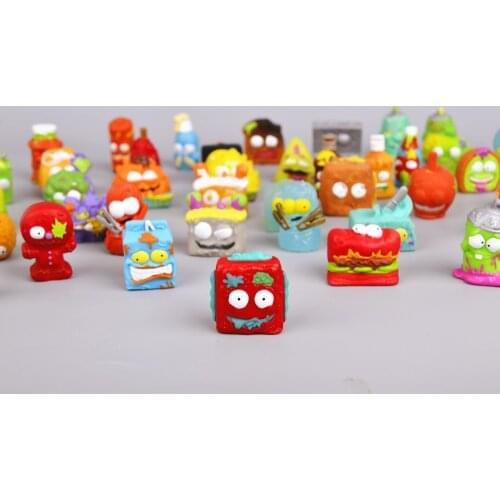 AILAIKI HOTSALE 20Pcs/lot Original The Grossery Gang Mini Action Toy Figures Kids Playing Model Dolls Christmas Gift Toy