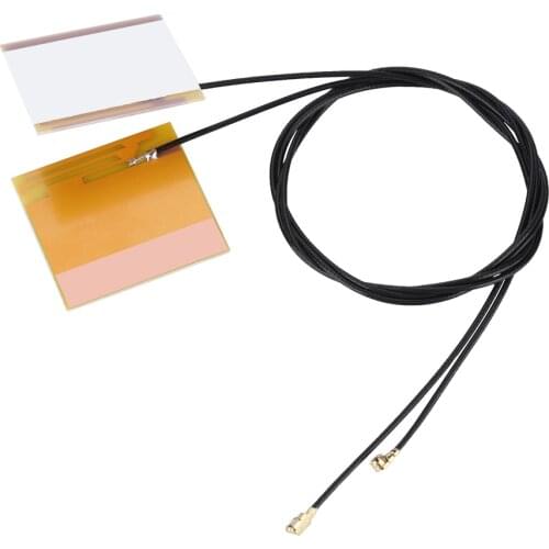 Dropshipping 2Pcs/Set Antenna IPEX 1 IPEX G1 Built-In WiFi Antenna For Notebook 2.4G/5G Stable Signal 46cm Antennas