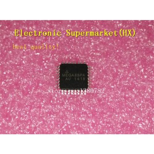 Free Shipping 10pcs/lots ATMEGA88PA-AU ATMEGA88PA ATMEGA88 QFP-32 100% New original IC In stock
