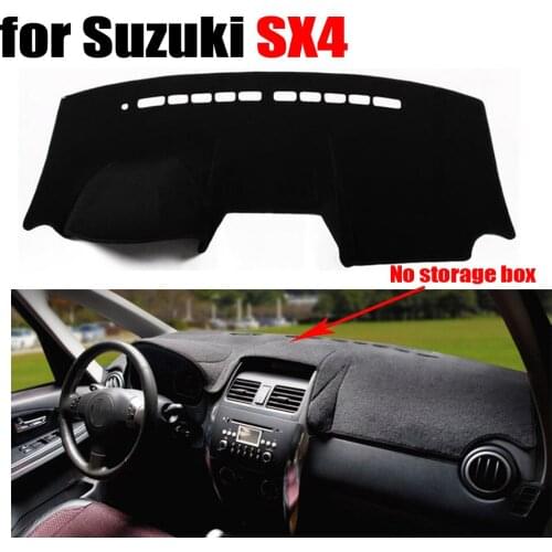 Car dashboard covers for Suzuki SX4 no storage box dashboard Left hand drive dashmat pad dash cover auto dashboard accessories