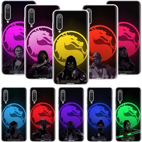 Scorpion Zero Sub Mortal Kombat Phone Case For Xiaomi Mi Note 10 11 9 8 10T 9T CC9 A1 A2 A3 5X 6X Pocophone F1 X3 F2 Pro Lite Co