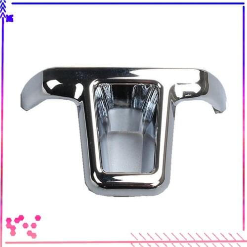Steering Wheel Decoration Piece Clip Chrome For VW Golf MK6 VI Plus Caddy Polo 5K0 419 685 R F 3Q7