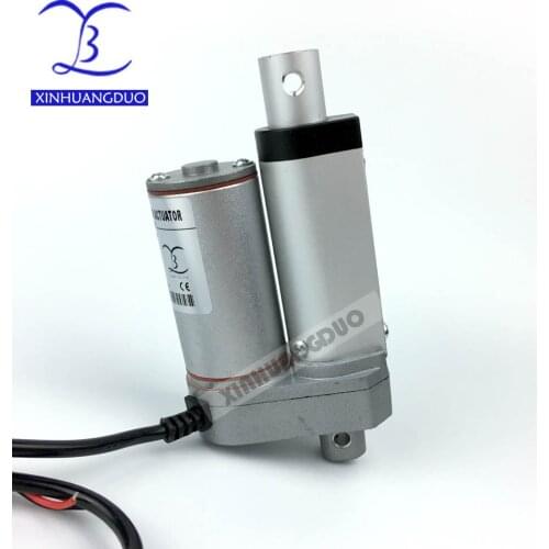 Electric Linear actuator 25mm Stroke linear motor controller dc 12V 24V /60N/70N/90N/100/200/300/500/600/750/800/900N