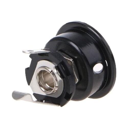 Electrosocket Jack Plate and Socket Assembly for telecaster Gear Electric Guitar