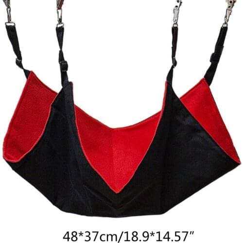 Cat Hammock Bed Pet Cage Hammock, Hanging Soft Pet Bed for Kitten Ferret Puppy