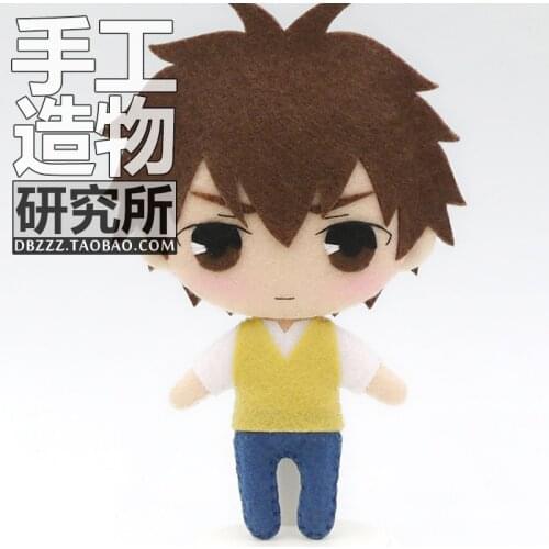 Hot Sale Anime super lover DIY Handmade Toy Hanging Plush Hanging Keychain Doll Material Cosplay Prop