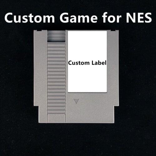 Custom Game Cartridge for NES 72 Pins Video Game Console