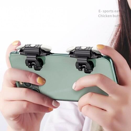 2Pcs AS02 Gaming Controller Trigger Joystick Buttons Sensitive Touch No Delay Game Console Accessory