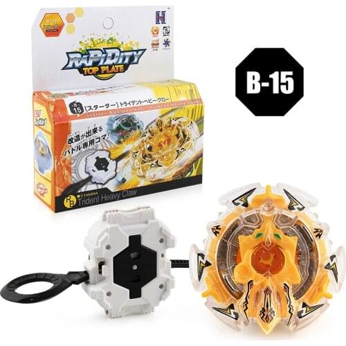 Classic Plastic Beybleyd Metal Fusion Generation Burst Evolution Toys Battle Spinning with Ruler Launcher Toys for Children
