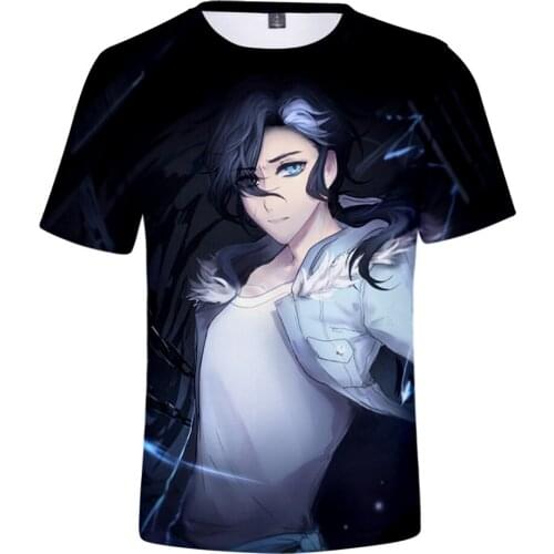 Cool 3D Tshirt Sirius the Jaeger Tee Summer Preppy Style 3D MenWomen Street Clothes T-shirt Youthful Retro Innovation Punk Style