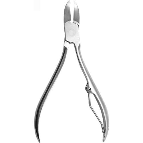 Stainless Steel Cuticle Finger Plier Foot Nipper Cutter Nail Art Clipper Stainless steel Spring Action Nipper