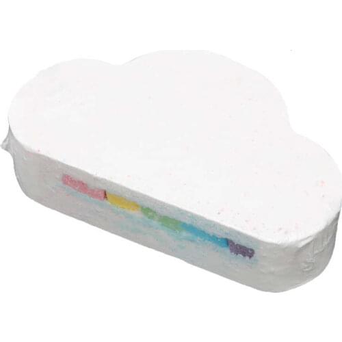 Multi-bubble Bath Salt Delicate Skin Explosive Salt Cloud Rainbow Bath Salt Shower Bubble Exfoliating Moisturizing Bath Salt