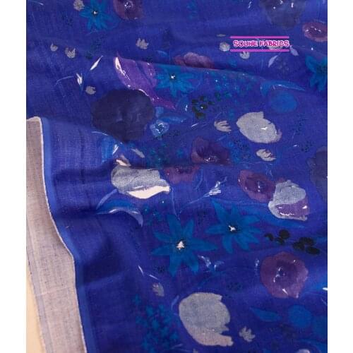 Half-Meter Japanese Nani Iro Soft Double Gauze Cotton Fabric Fuccra rakuen D