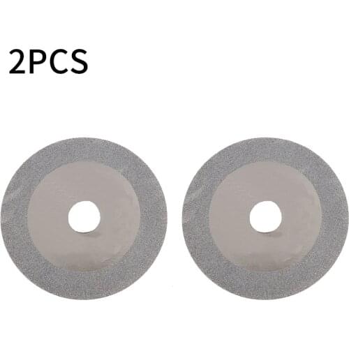 2pcs 100mm Circular Saw Blade Tungsten Electrode Sharpener Grinder Cutter Diamond Grit Cutting Disc Max RPM 14500