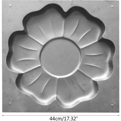 Path Maker DIY Concrete Mold Step Stone Cement Paving Landscape Floor Tile Pavement Mould for Garden Yard Pathway Y9UA