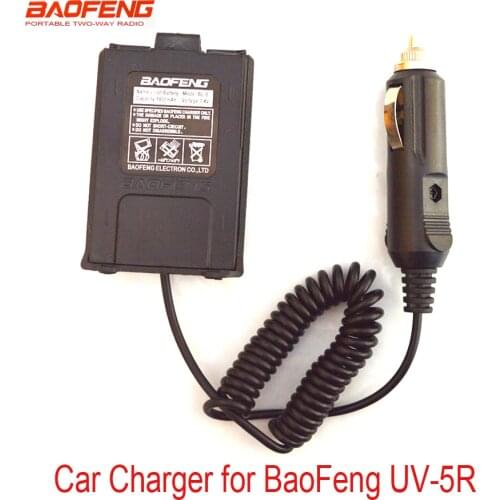 BAOFENG Accessories Battery Eliminator BAOFENG UV-5R Car Charger For Portable Radio UV 5R UV-5RB UV-5RA Two Way Walkie Talkie